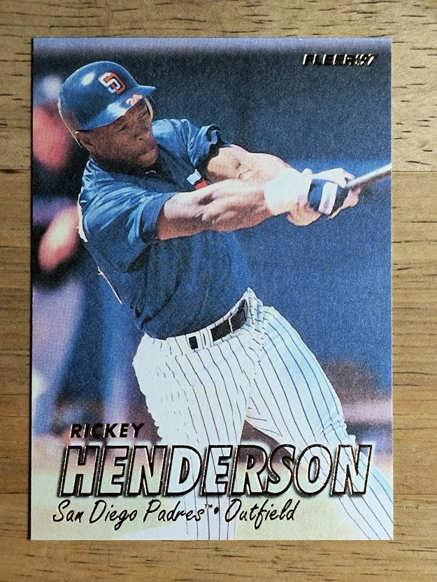 1997 Fleer #464 Rickey Henderson