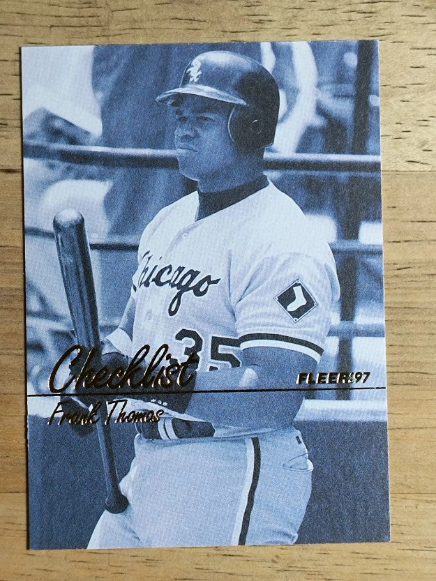 1997 Fleer #500 Frank Thomas CL