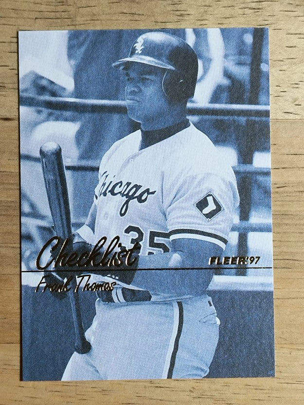 1997 Fleer #500 Frank Thomas CL