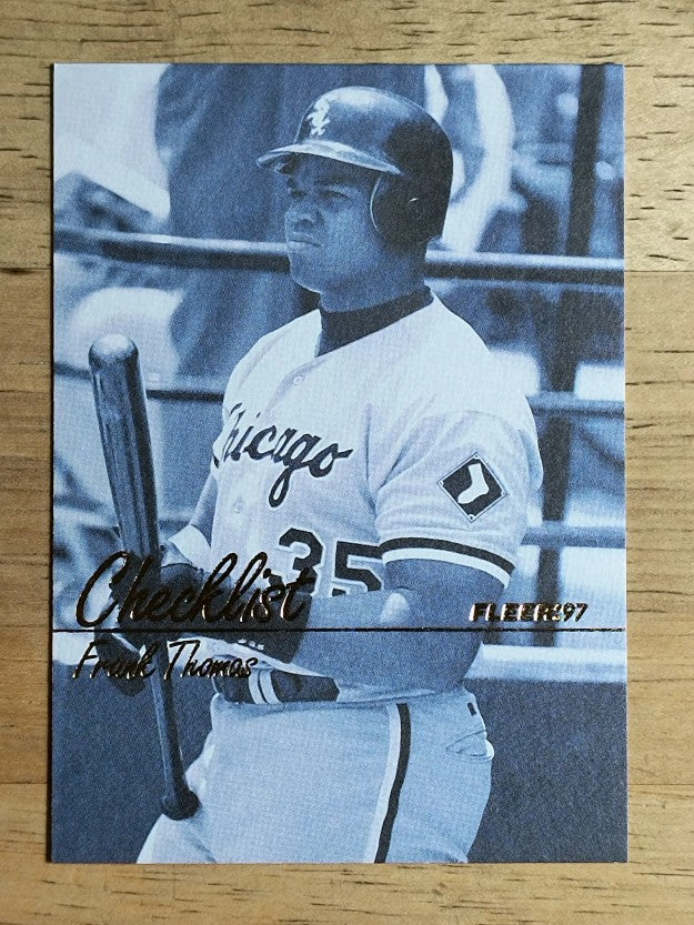 1997 Fleer #500 Frank Thomas CL