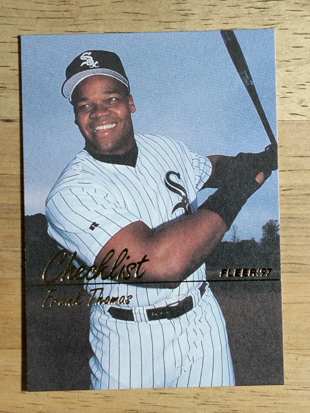 1997 Fleer #726 Frank Thomas CL