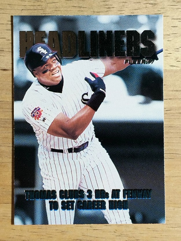 1997 Fleer Headliners #20 Frank Thomas