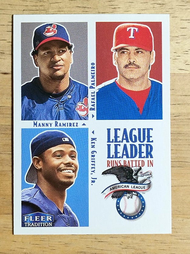 2000 Fleer Tradition #3 AL RBI LL