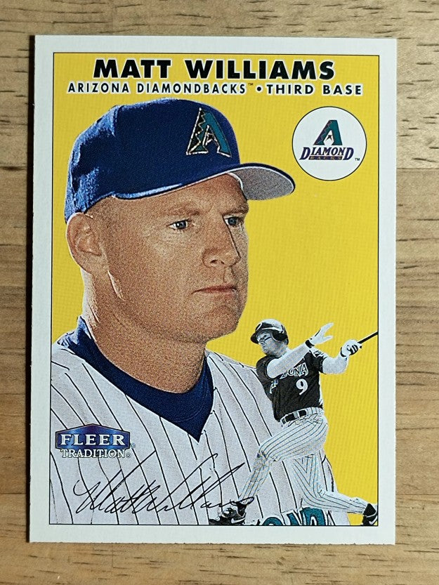 2000 Fleer Tradition #40 Matt Williams