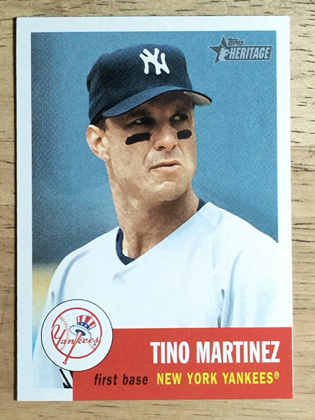 2002 Topps Heritage #77 Tino Martinez