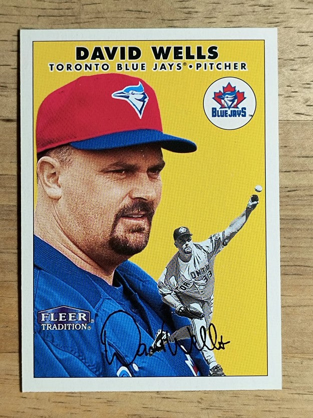 2000 Fleer Tradition #229 David Wells