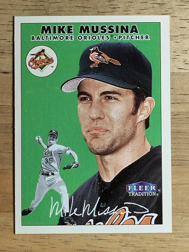 2000 Fleer Tradition #232 Mike Mussina