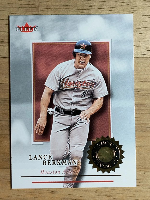 2001 Fleer Authority #64 Lance Berkman