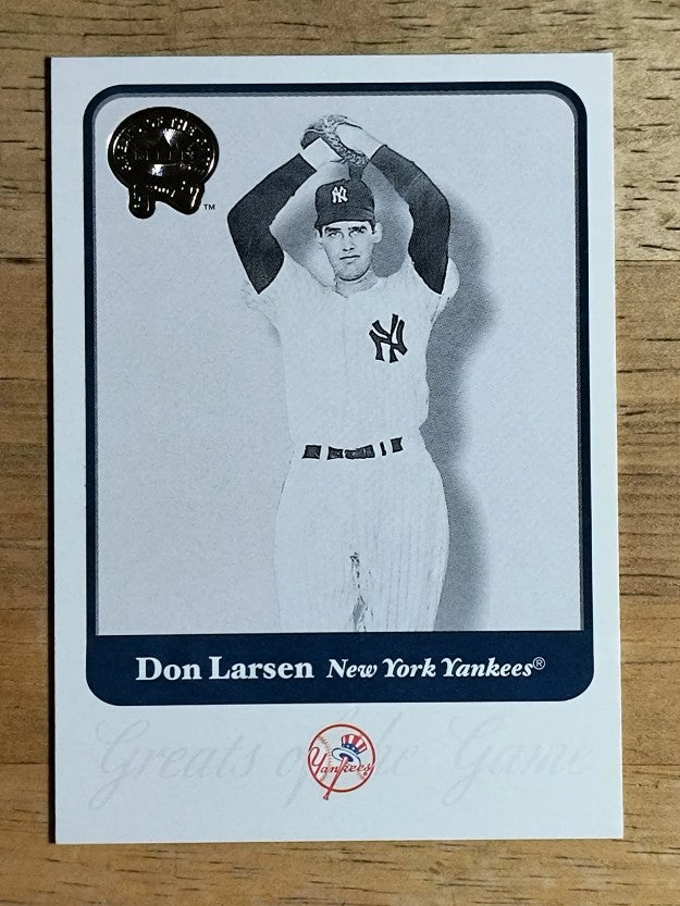 2001 Greats of the Game #5 Don Larsen