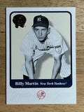 2001 Greats of the Game #7 Billy Martin