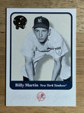 2001 Greats of the Game #7 Billy Martin