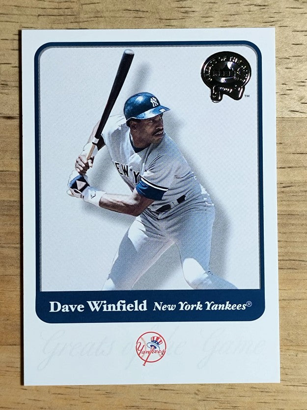 2001 Greats of the Game #12 Dave Winfield