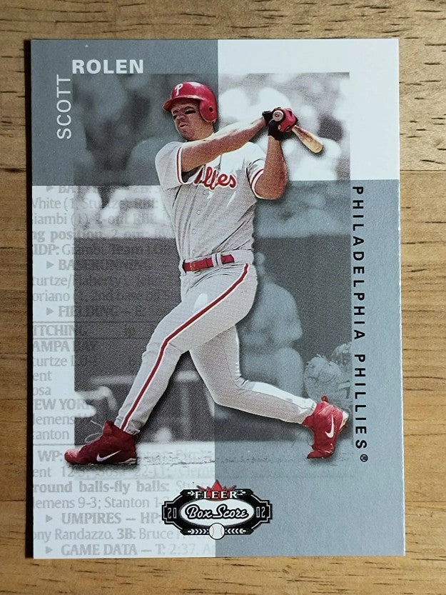 2002 Fleer Box Score #68 Scott Rolen