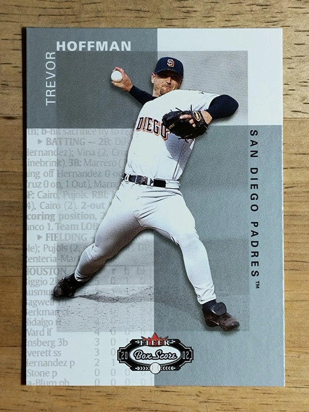 2002 Fleer Box Score #78 Trevor Hoffman