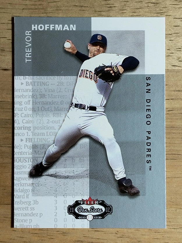 2002 Fleer Box Score #78 Trevor Hoffman