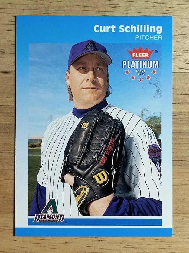 2002 Fleer Platinum #60 Curt Schilling