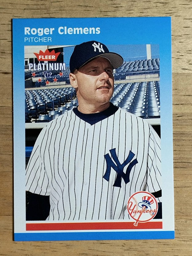 2002 Fleer Platinum #191 Roger Clemens