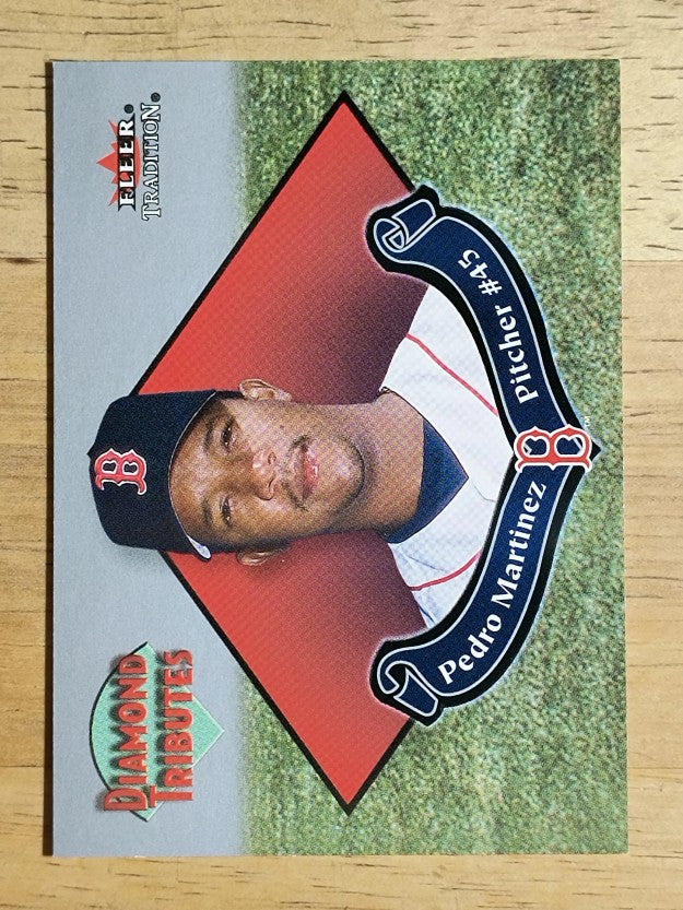 2002 Fleer Tradition Diamond Tributes #4 Pedro Martinez