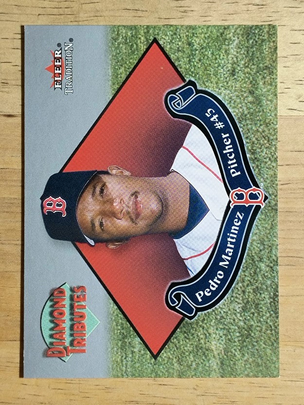 2002 Fleer Tradition Diamond Tributes #4 Pedro Martinez