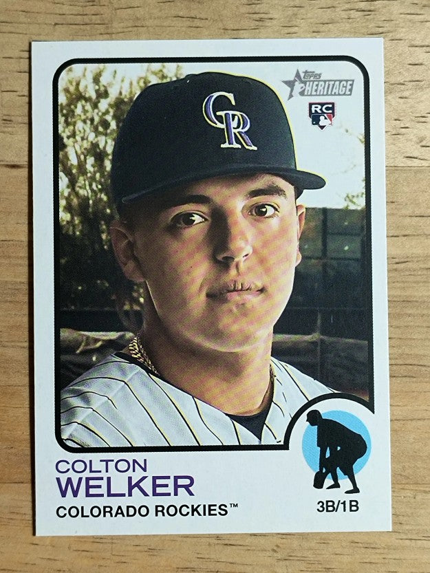 2022 Topps Heritage #281 Colton Welker RC