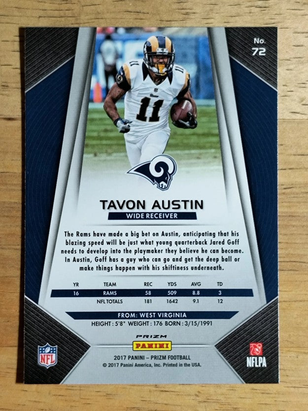 2017 Panini Prizm Prizms #72 Tavon Austin