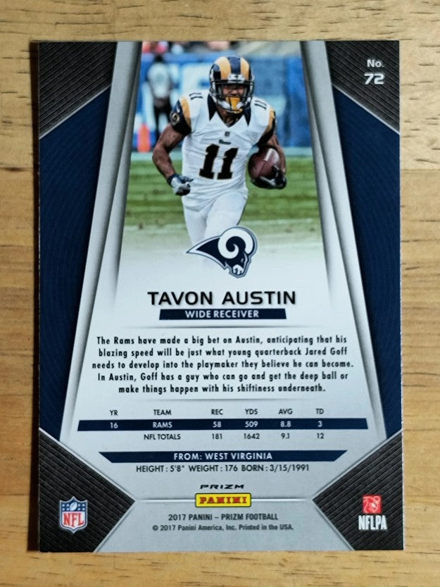 2017 Panini Prizm Prizms #72 Tavon Austin
