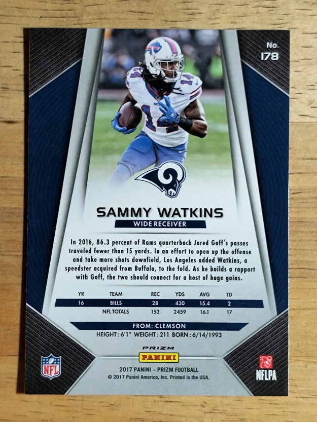 2017 Panini Prizm Prizms #178 Sammy Watkins (NM)