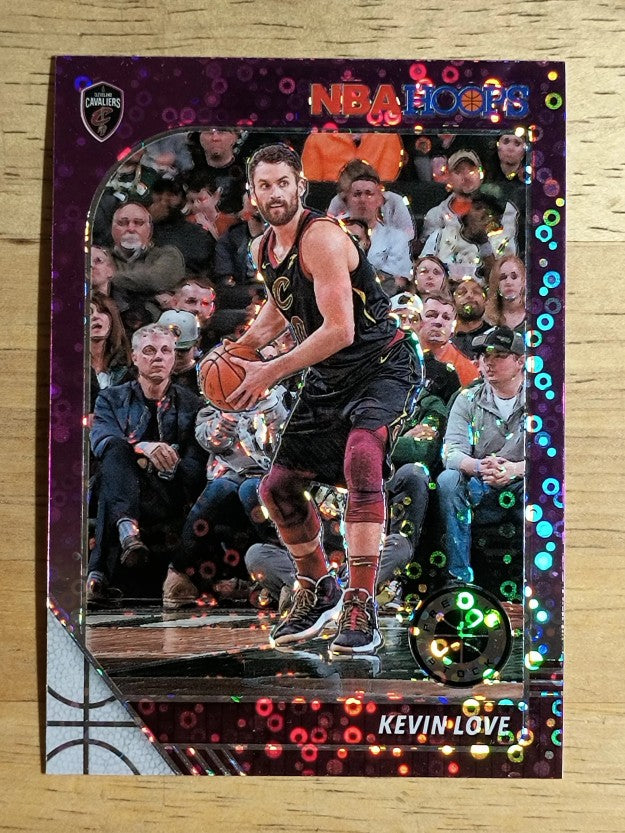 2019-20 Hoops Premium Stock Prizms Purple Disco #32 Kevin Love