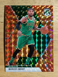 2019-20 Panini Mosaic Mosaic Orange Reactive #109 Marcus Smart