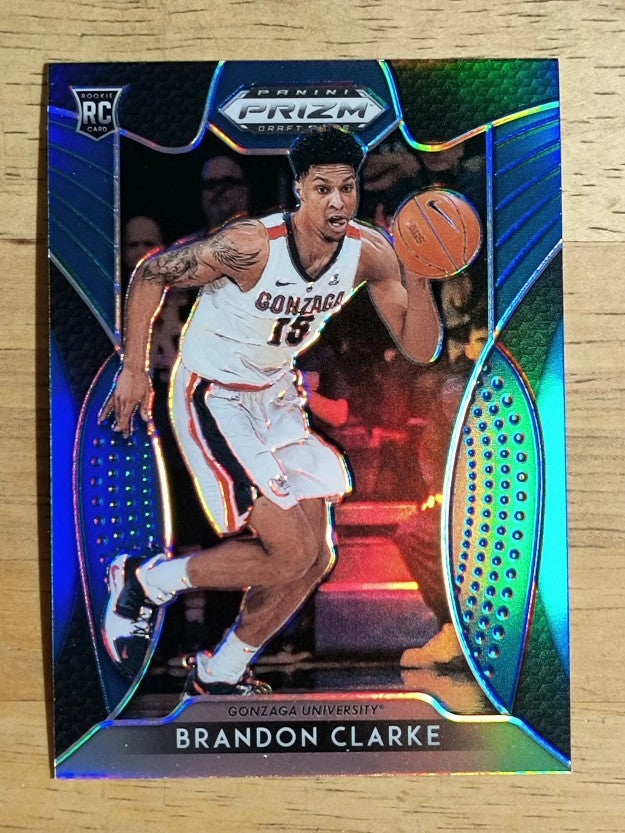 2019-20 Panini Prizm Draft Picks Prizms Blue #20 Brandon Clarke