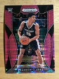 2019-20 Panini Prizm Draft Picks Prizms Pink Pulsar #86 Brandon Clarke