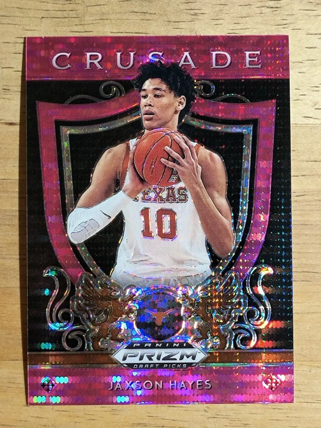2019-20 Panini Prizm Draft Picks Prizms Pink Pulsar #89 Jaxson Hayes CR
