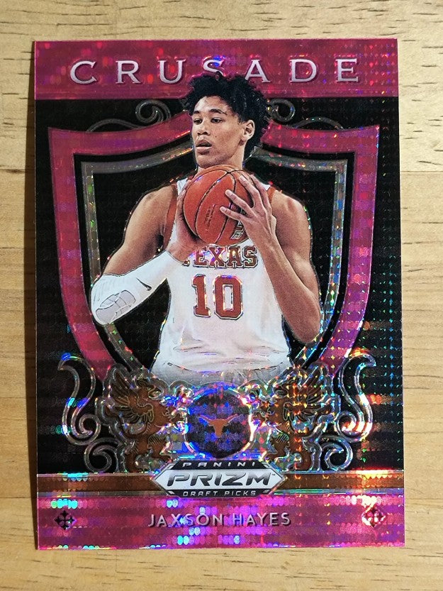 2019-20 Panini Prizm Draft Picks Prizms Pink Pulsar #89 Jaxson Hayes CR