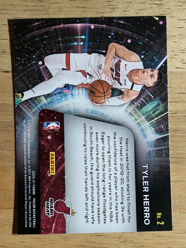 2020-21 Panini Prizm Sophomore Stars #2 Tyler Herro