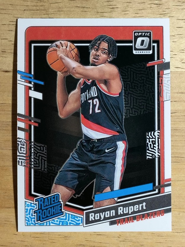 2023-24 Donruss Optic #248 Rayan Rupert RR RC