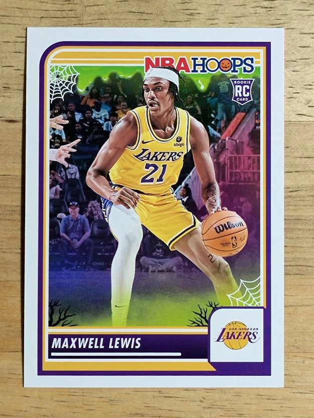2023-24 Hoops Haunted Hoops #56 Maxwell Lewis RC