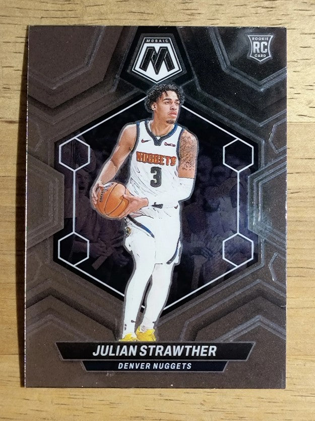 2023-24 Panini Mosaic #214 Julian Strawther RC