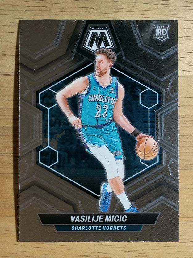 2023-24 Panini Mosaic #215 Vasilije Micic RC