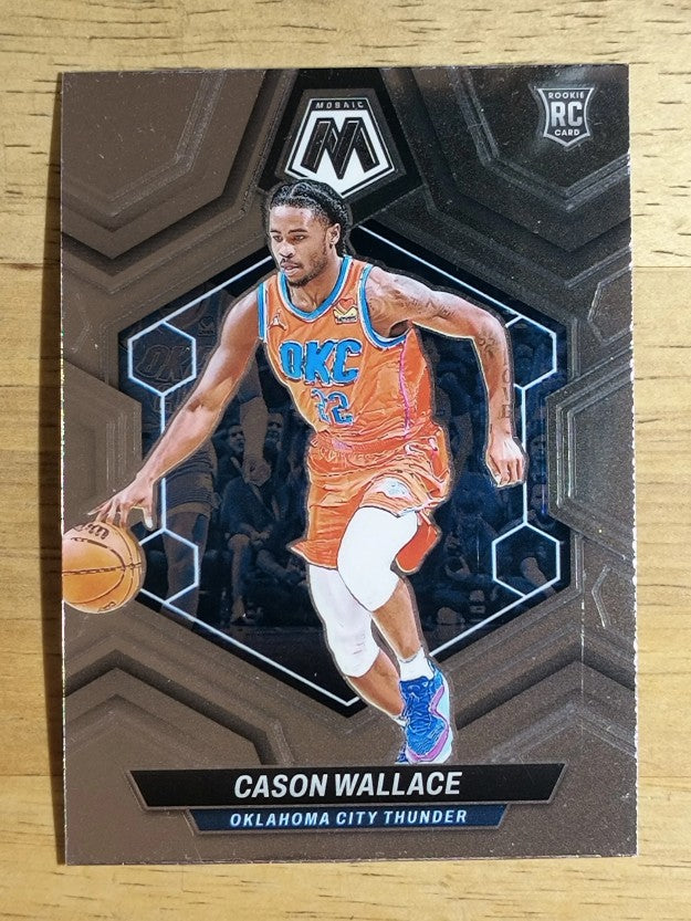 2023-24 Panini Mosaic #218 Cason Wallace RC