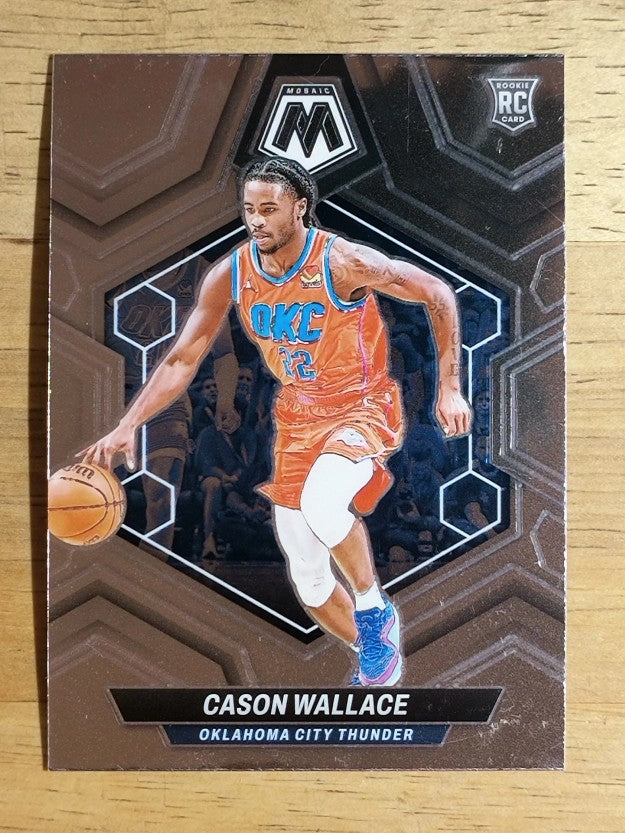 2023-24 Panini Mosaic #218 Cason Wallace RC