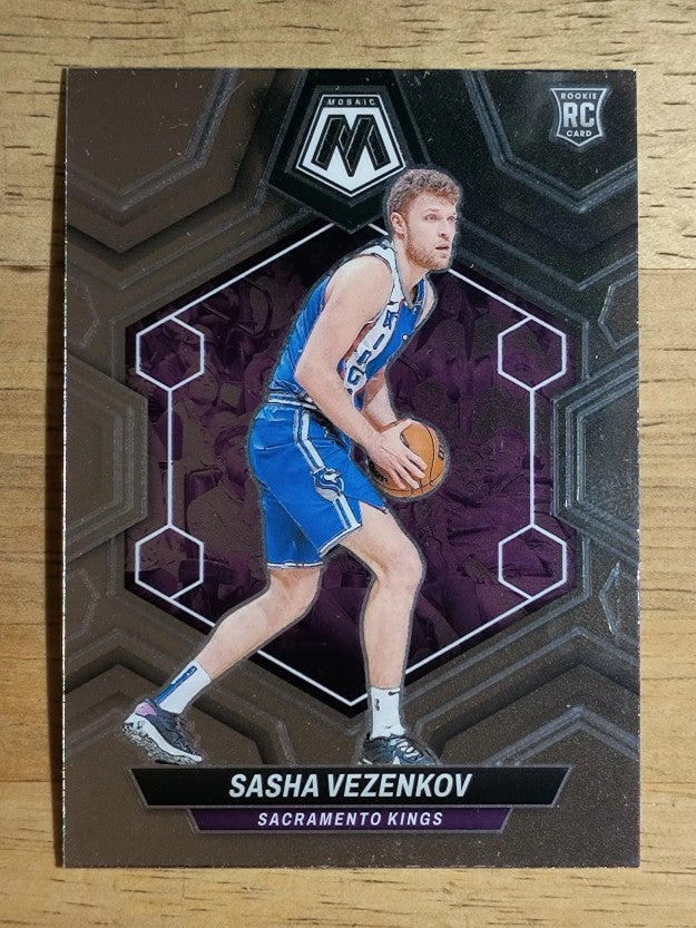 2023-24 Panini Mosaic #236 Sasha Vezenkov RC
