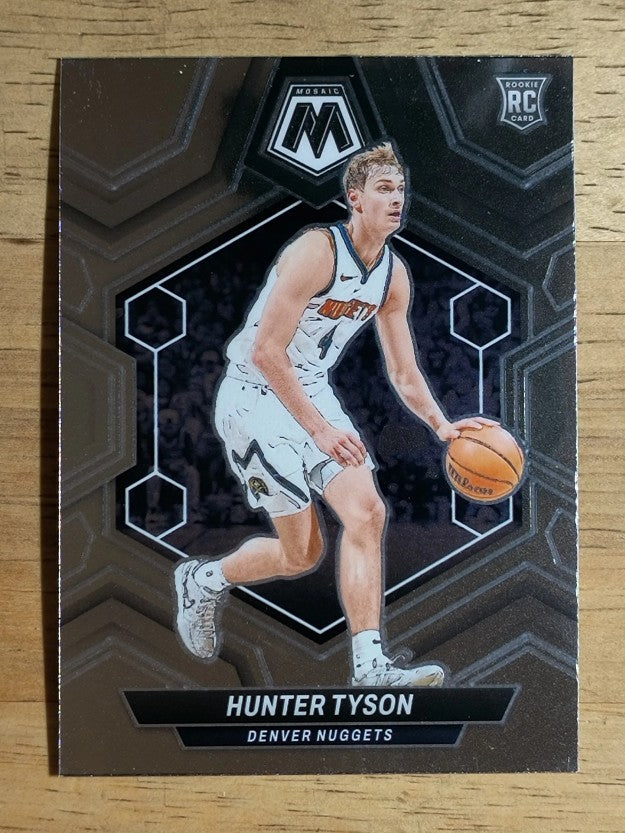 2023-24 Panini Mosaic #241 Hunter Tyson RC