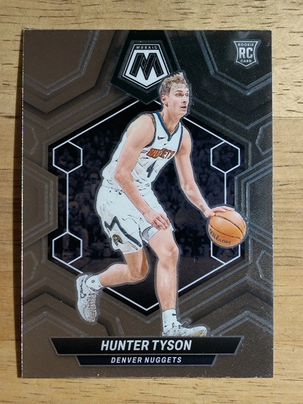 2023-24 Panini Mosaic #241 Hunter Tyson RC