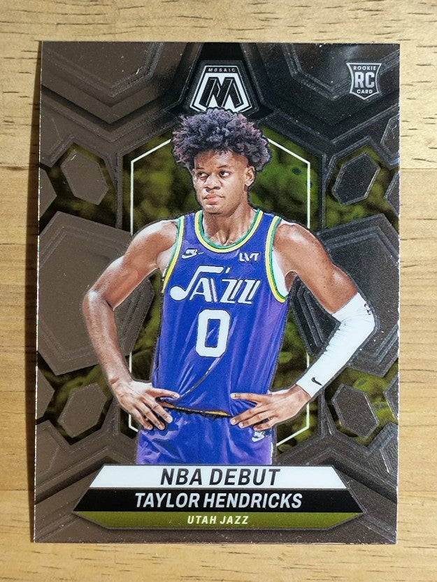 2023-24 Panini Mosaic #261 Taylor Hendricks/NBA Debut