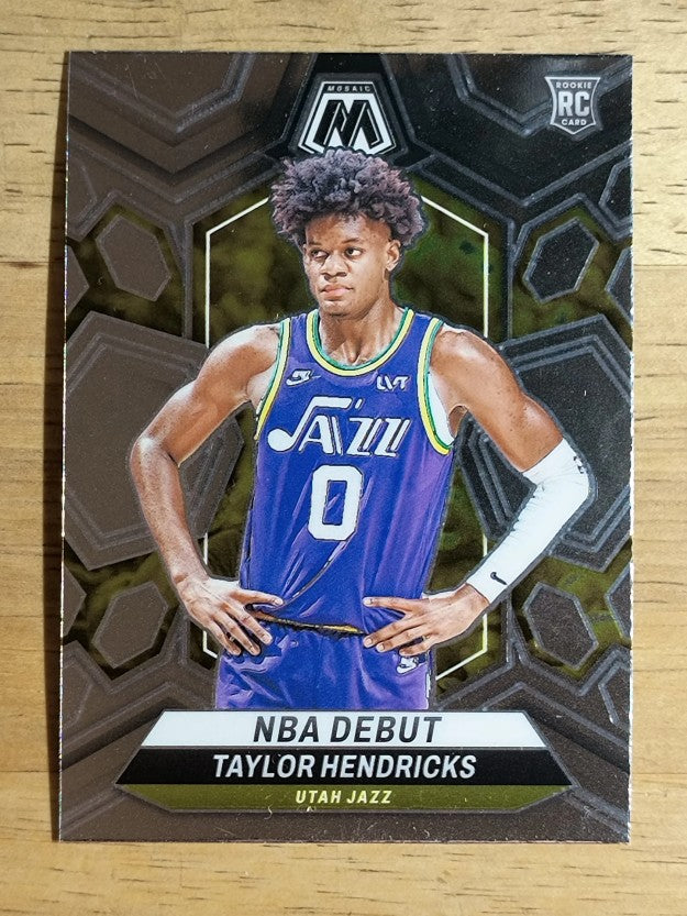 2023-24 Panini Mosaic #261 Taylor Hendricks/NBA Debut