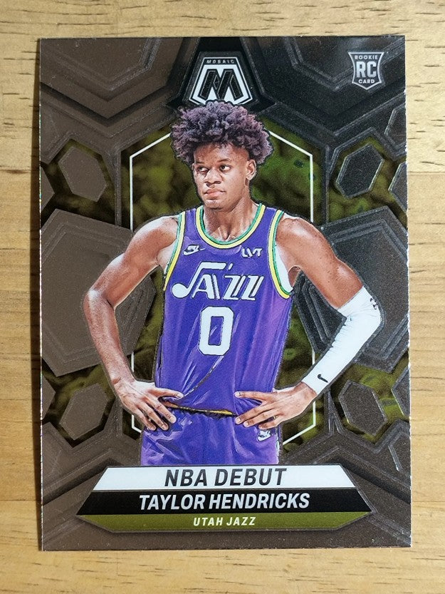 2023-24 Panini Mosaic #261 Taylor Hendricks/NBA Debut