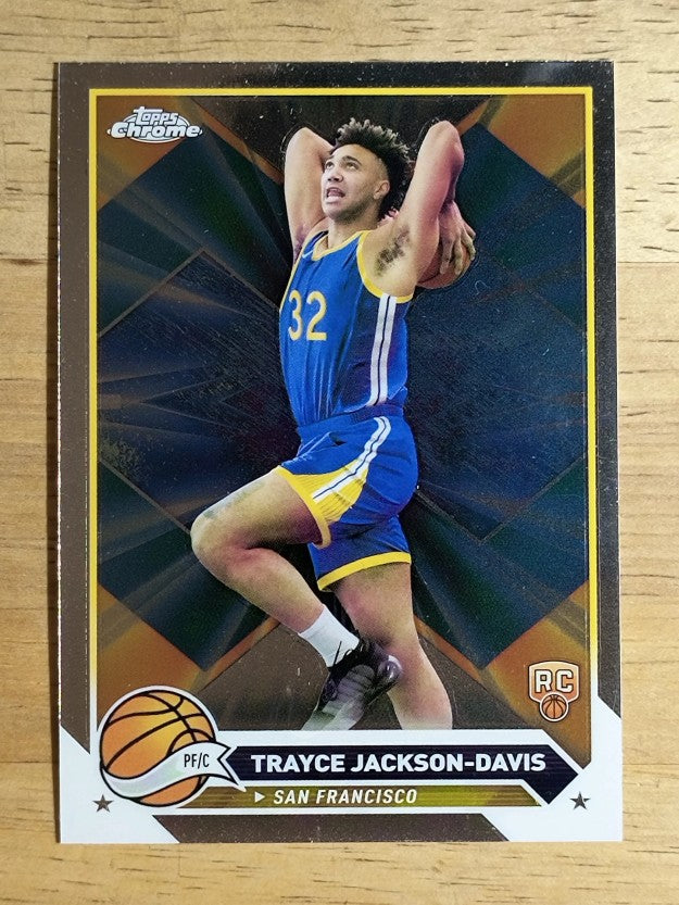 2023-24 Topps Chrome #176 Trayce Jackson-Davis RC