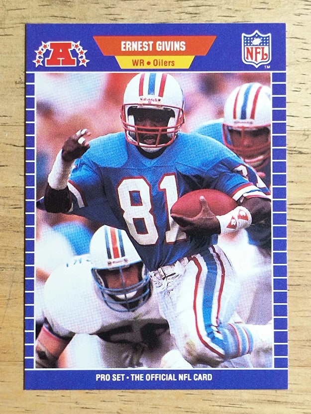 1989 Pro Set #143 Ernest Givins