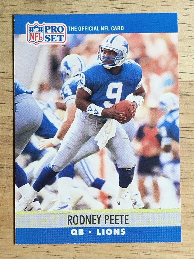 1990 Pro Set #498 Rodney Peete