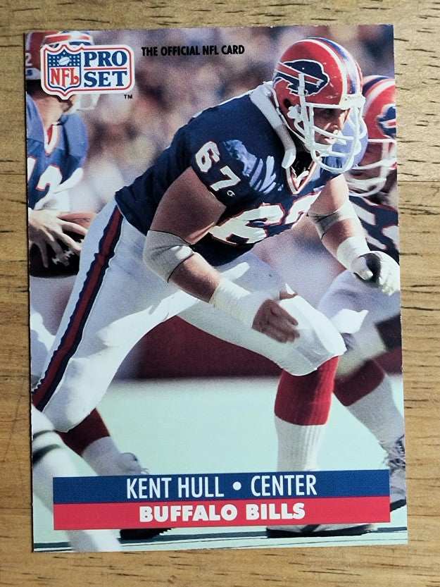 1991 Pro Set #76 Kent Hull